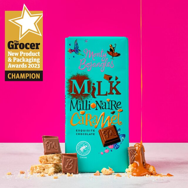 Monty Bojangles Milk Millionaire Caramel Bar thumbnail 6