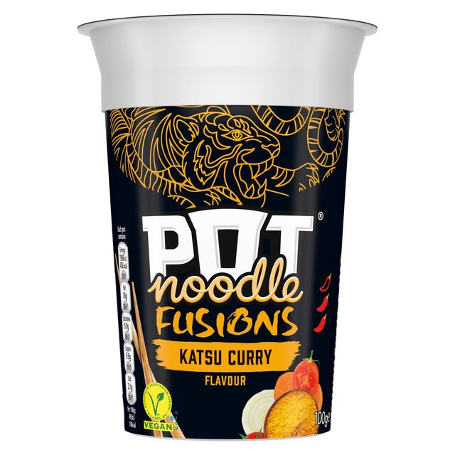 Pot Noodle Fusions Katsu Curry Instant Snack Noodle thumbnail 2