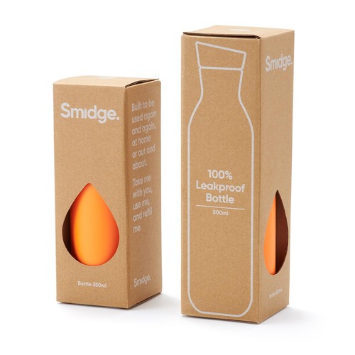 Smidge Reusable Water Bottle, Citrus, 500ml thumbnail 5