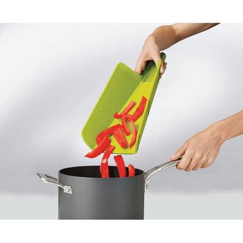 Joseph Joseph Duo Folding Chopping Board - Green thumbnail 2