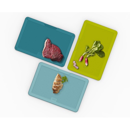 Joseph Joseph Duo 3pc Chopping Board Set with Case - Opal thumbnail 3