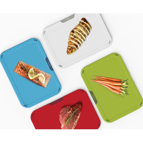 Joseph Joseph Duo Icon 4 piece Chopping Board set -Multicolour thumbnail 3