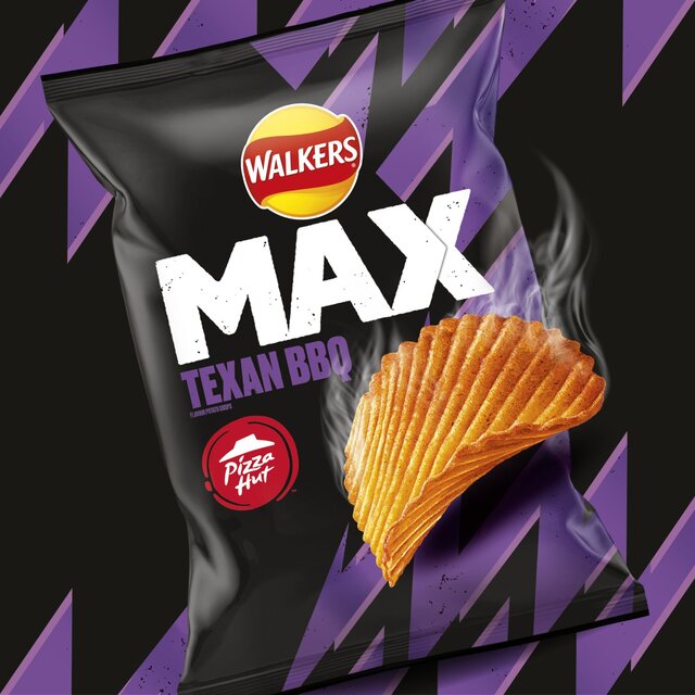 Walkers Max Pizza Hut Texan BBQ Sharing Crisps thumbnail 9