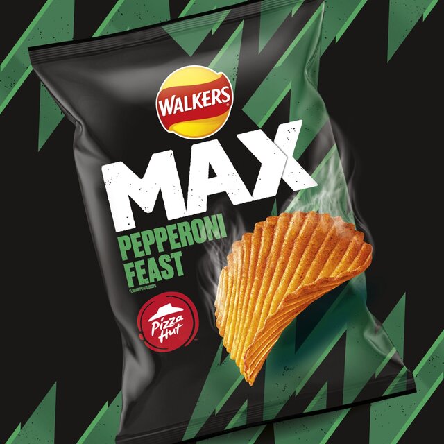 Walkers Max Pizza Hut Pepperoni Feast Sharing Crisps thumbnail 3