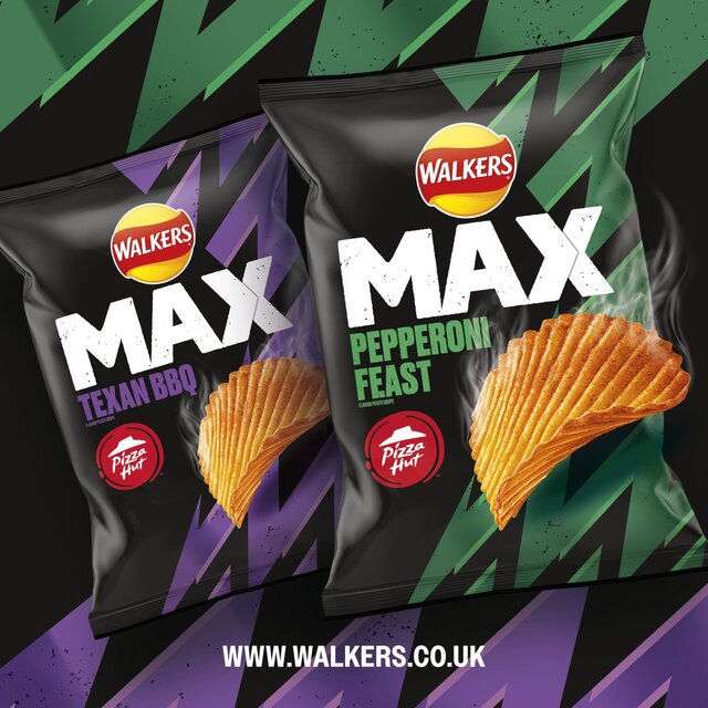 Walkers Max Pizza Hut Pepperoni Feast Sharing Crisps thumbnail 7
