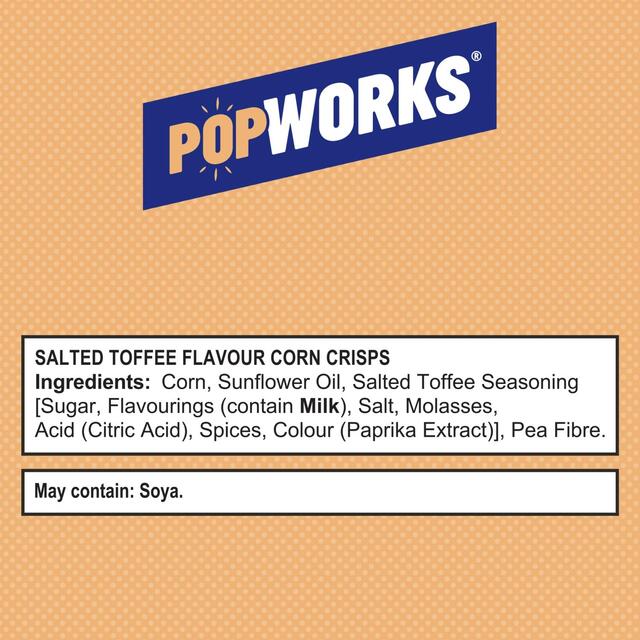 Popworks Salted Toffee Popped Crisps Sharing Bag thumbnail 4
