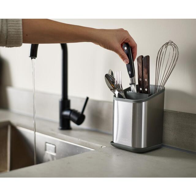 Joseph Joseph Duo Steel Cutlery Drainer thumbnail 2