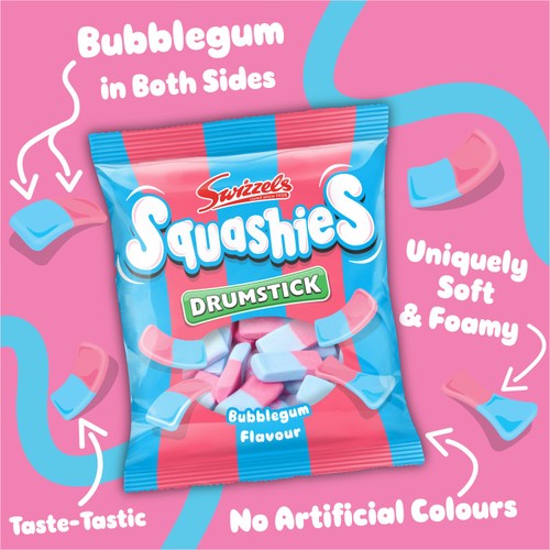 Swizzels Squashies Bubblegum thumbnail 2