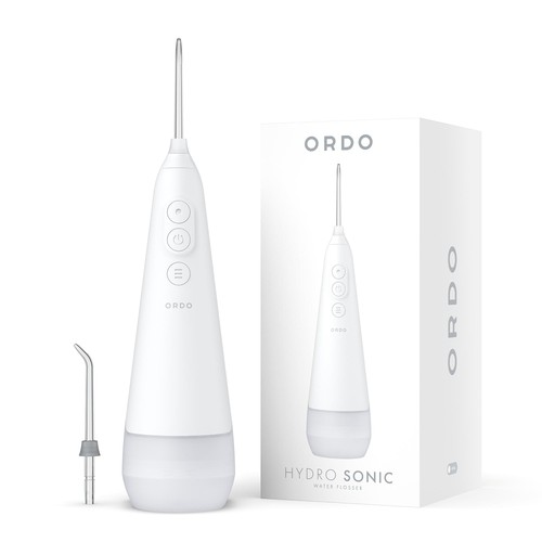 Ordo Hydro Sonic+ Water Flosser - White