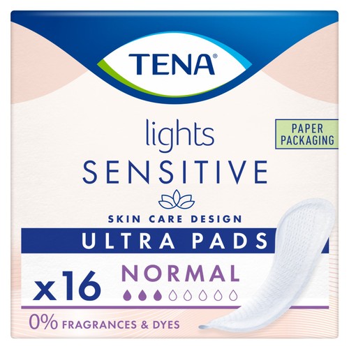TENA Lights Sensitive Ultra Pads Normal