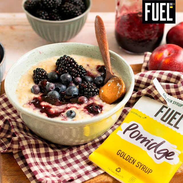 FUEL 10K Golden Syrup Protein Porridge Oat Cereal Sachets thumbnail 8