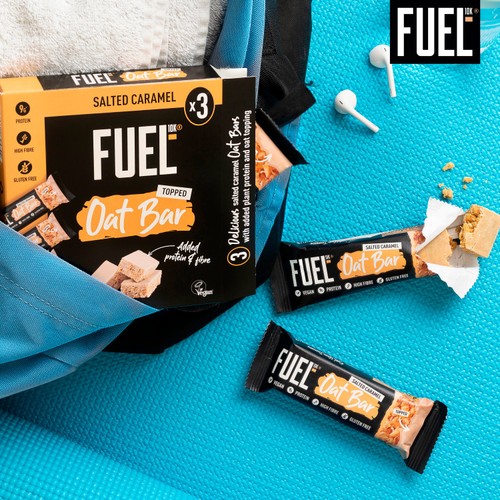 FUEL 10K Salted Caramel Protein Cereal Oat Bars thumbnail 5