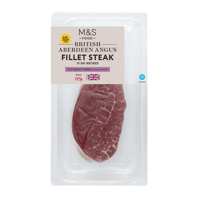 M&S Aberdeen Angus Fillet Steak