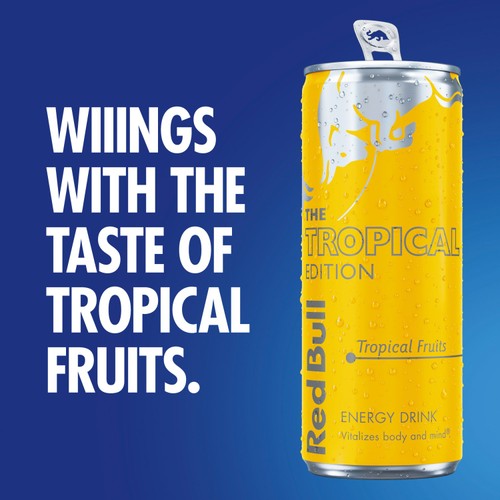 Red Bull Energy Drink Tropical Fruits Edition thumbnail 3