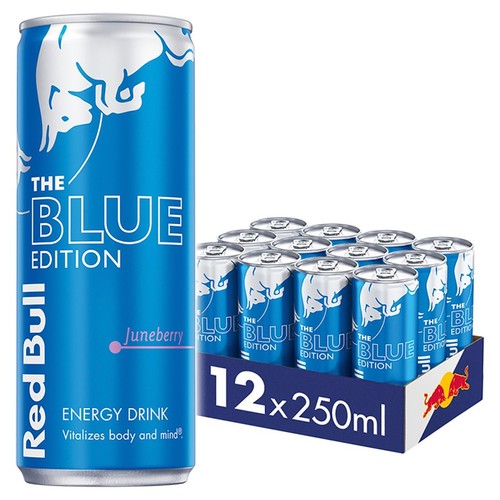 Red Bull Energy Drink Blue Edition Juneberry
