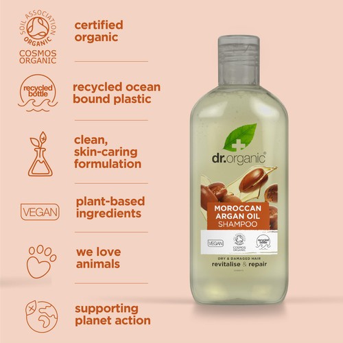 Dr Organic Moroccan Argan Oil Shampoo thumbnail 6