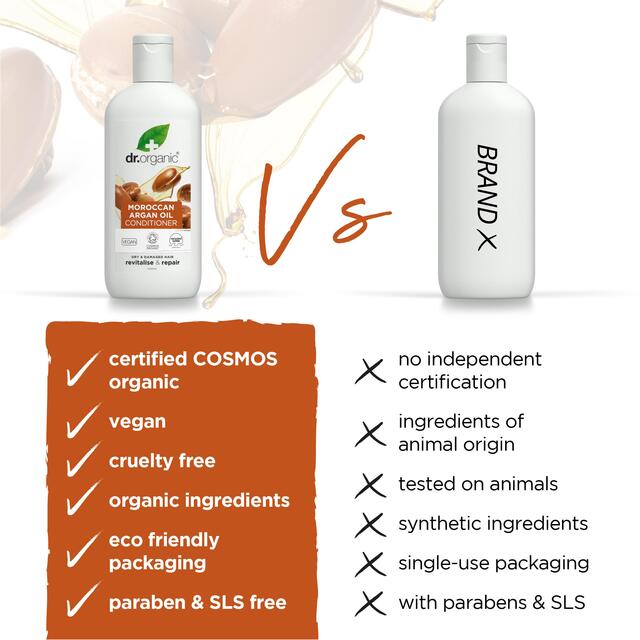 Dr Organic Moroccan Argan Oil Conditioner thumbnail 5