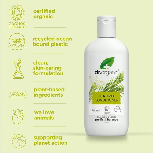 Dr Organic Tea Tree Conditioner thumbnail 4