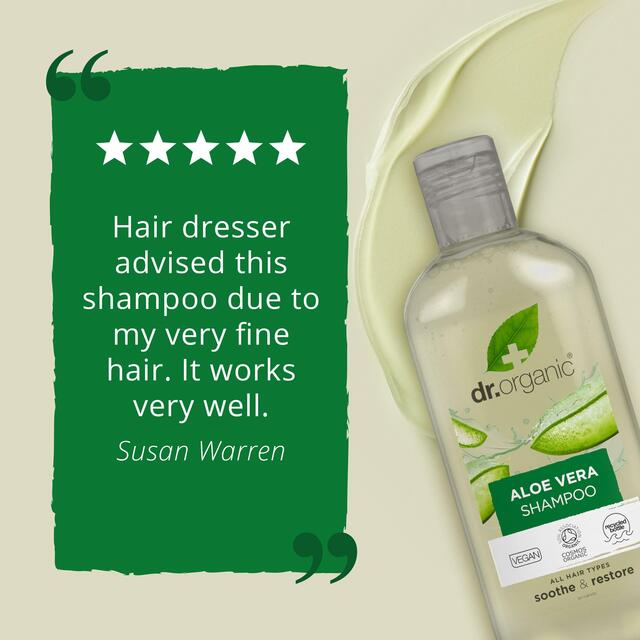 Dr Organic Aloe Vera Shampoo thumbnail 3