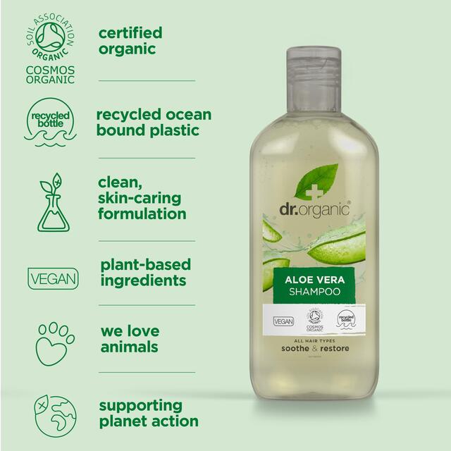 Dr Organic Aloe Vera Shampoo thumbnail 5