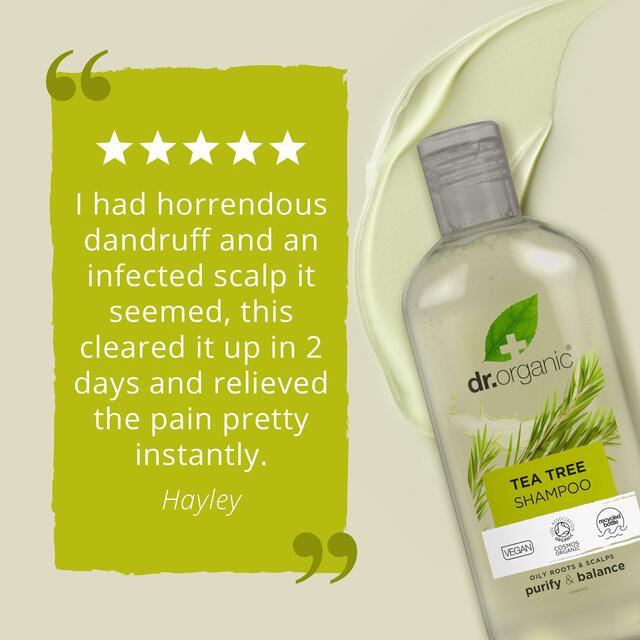 Dr Organic Tea Tree Shampoo thumbnail 3