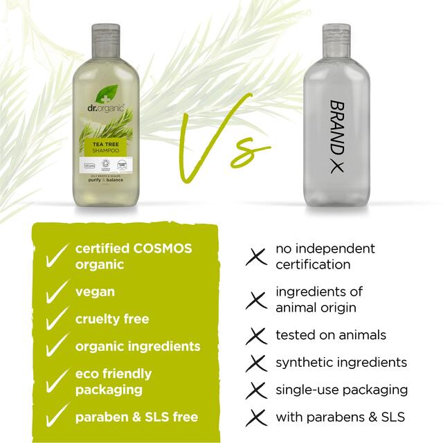 Dr Organic Tea Tree Shampoo thumbnail 5