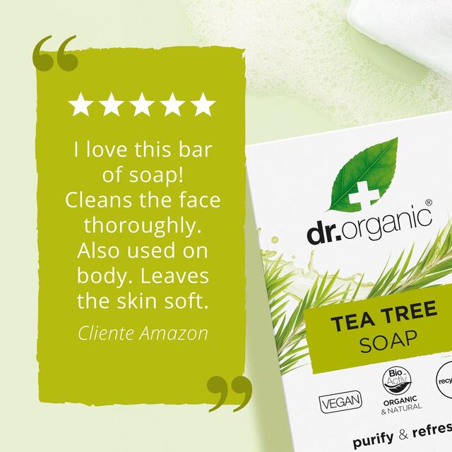 Dr Organic Tea Tree Soap thumbnail 3