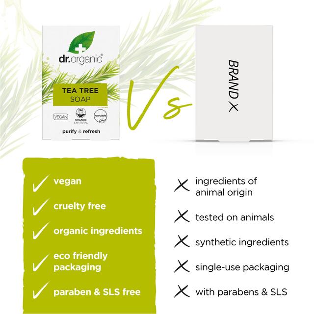Dr Organic Tea Tree Soap thumbnail 5