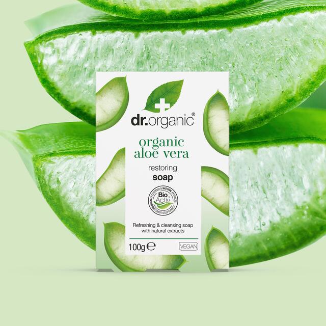 Dr Organic Aloe Vera Soap thumbnail 4