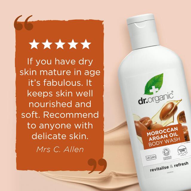 Dr Organic Moroccan Argan Oil Body Wash thumbnail 4