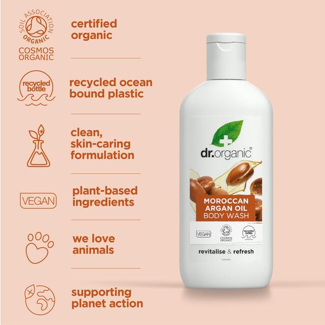 Dr Organic Moroccan Argan Oil Body Wash thumbnail 5