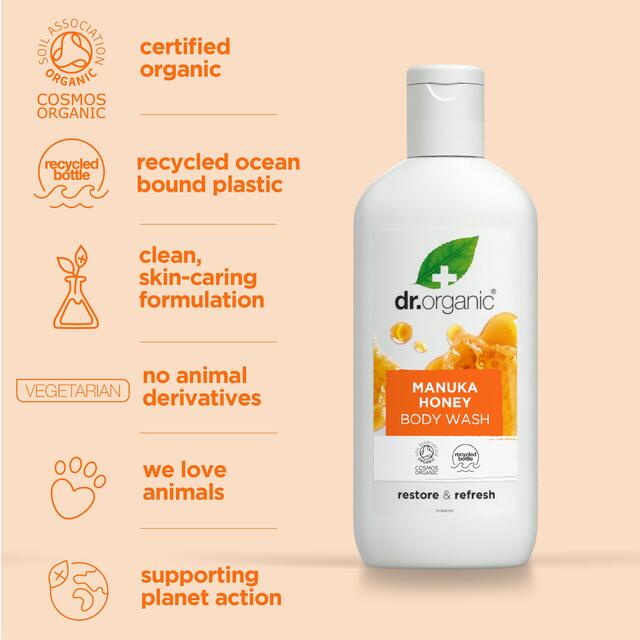 Dr Organic Manuka Honey Body Wash thumbnail 4