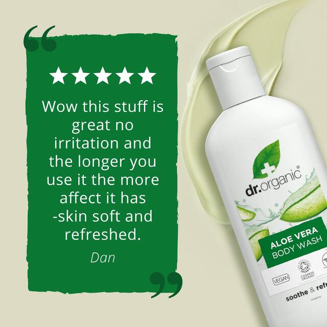 Dr Organic Aloe Vera Body Wash thumbnail 3