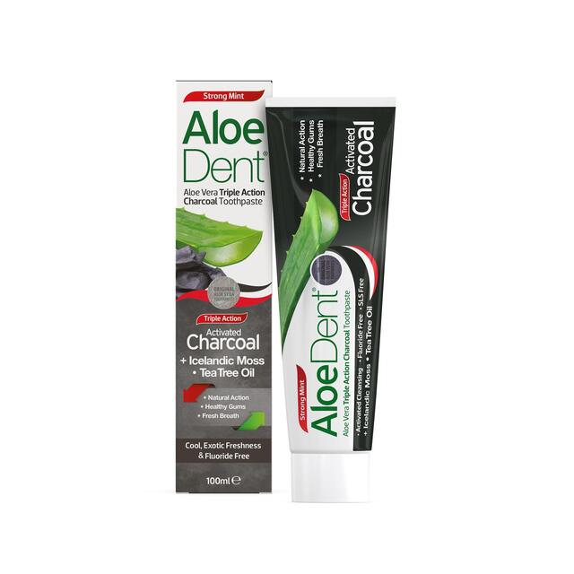 AloeDent Charcoal Toothpaste