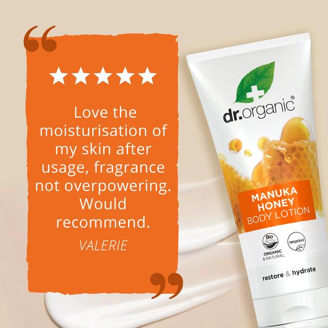 Dr Organic Manuka Honey Body Lotion thumbnail 3