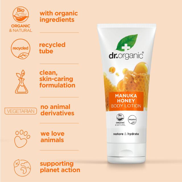 Dr Organic Manuka Honey Body Lotion thumbnail 4