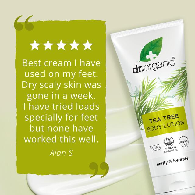 Dr Organic Tea Tree Body Lotion thumbnail 4