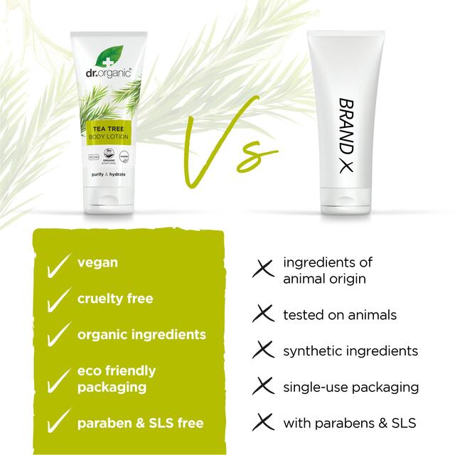 Dr Organic Tea Tree Body Lotion thumbnail 6