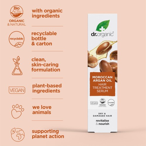 Dr Organic Moroccan Argan Oil Treatment Serum thumbnail 6