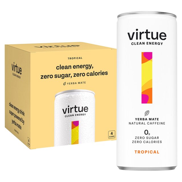 Virtue Yerba Mate Tropical Clean Energy