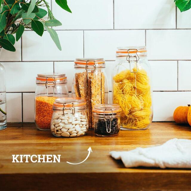 Tala 750 ml Air Tight Lever Arm Storage Jar thumbnail 5