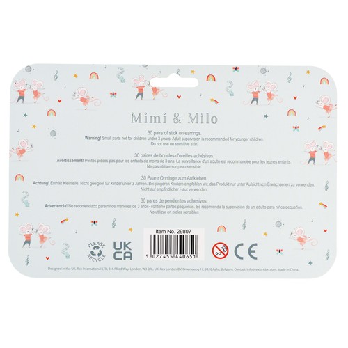 Mimi and Milo Stick on Earrings thumbnail 3