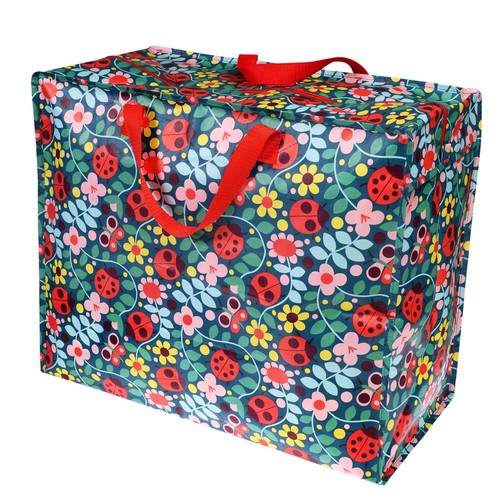 Rex London Ladybirds & Flowers Jumbo Storage Bag thumbnail 2