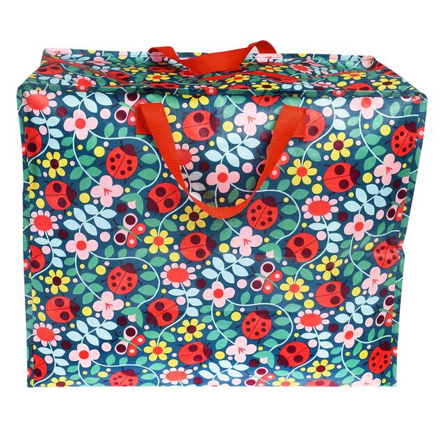 Ladybirds & Flowers Jumbo Storage Bag