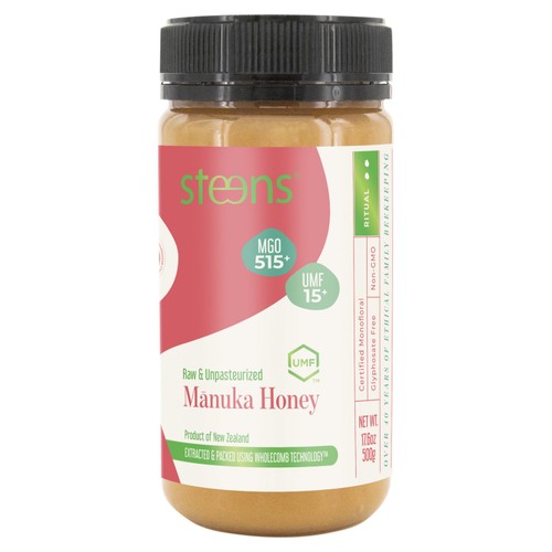Steens MGO 515+ (UMF15+) Manuka Honey