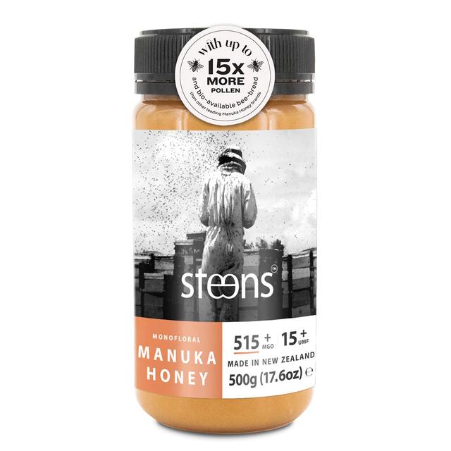 Steens MGO 515+ (UMF15+) Manuka Honey