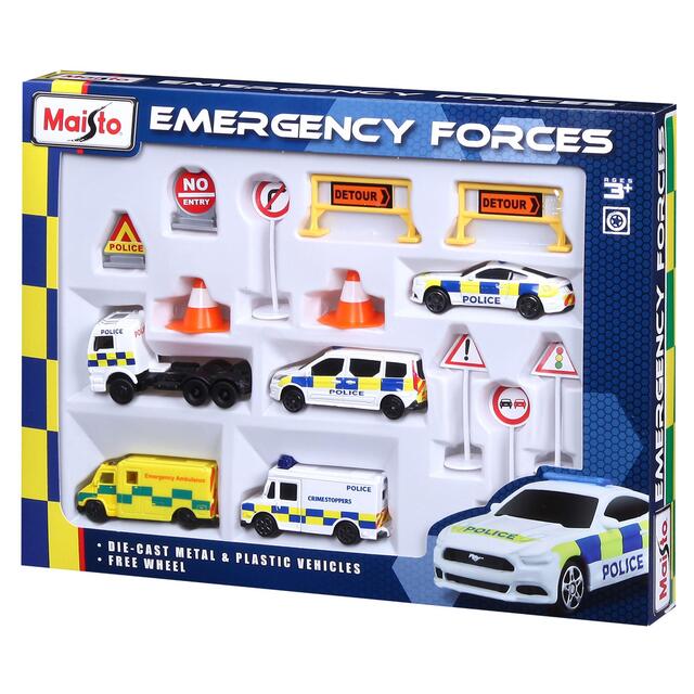 Emergency Vehicle Car Playset thumbnail 2