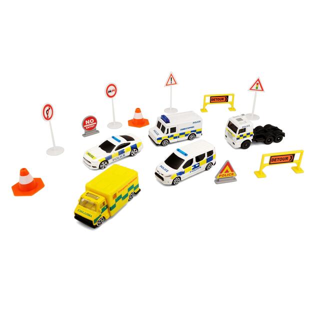 Emergency Vehicle Car Playset thumbnail 3