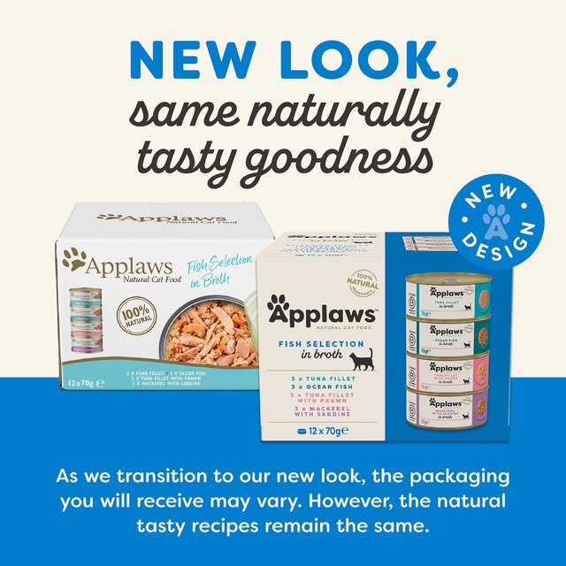 Applaws Cat Tin Multipack Fish Collection thumbnail 2