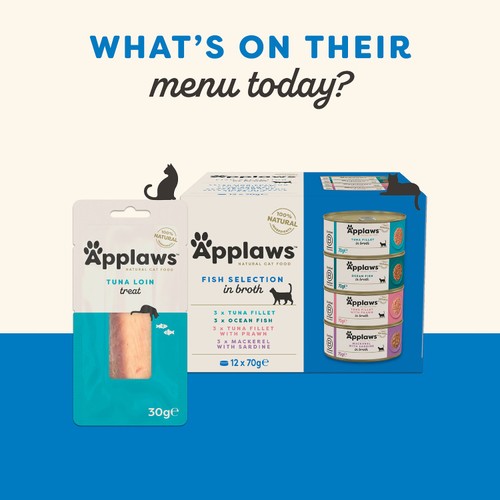 Applaws Cat Tin Tuna with Prawn thumbnail 5